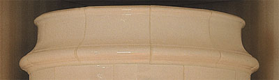 Couronne du po�le en fa�ence Cronspisen Allmoge 520