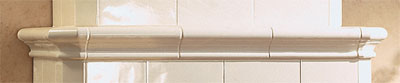 Moulure centrale du po�le en fa�ence Cronspisen Herrgard 201
