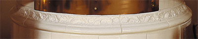 Moulure de base du po�le en fa�ence Cronspisen Sonya 503